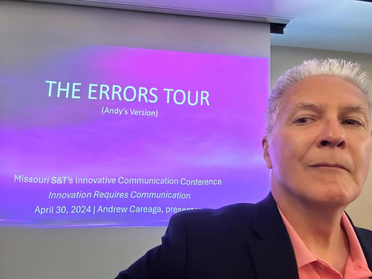Innovation, communication, and the Errors Tour